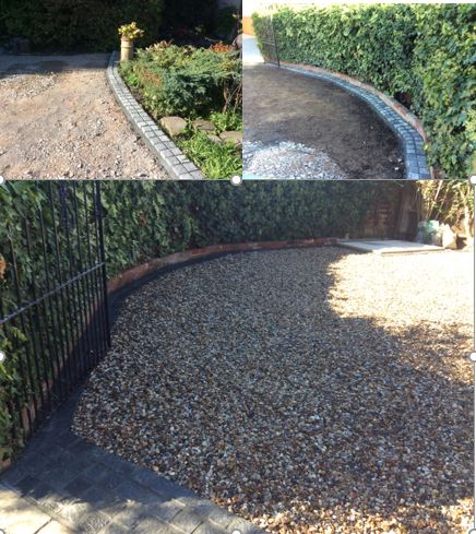 Gravel Drive and Granite Setts Boarder – Congleton